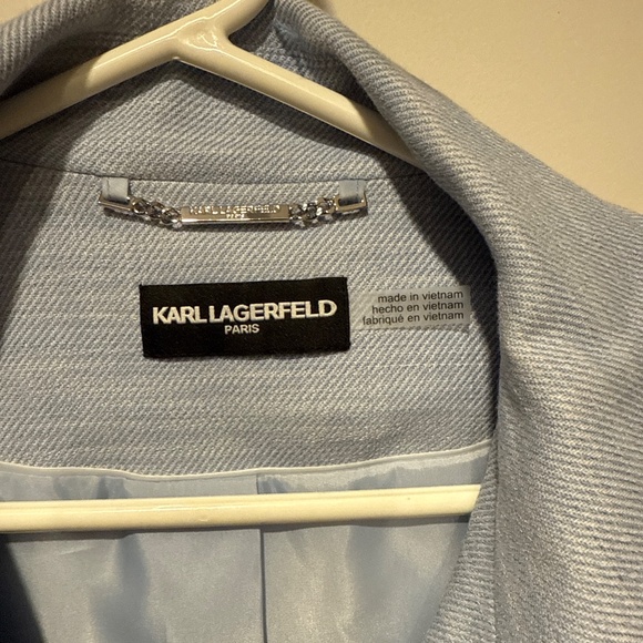 Karl Lagerfeld Blue Blazer - Picture 3 of 4